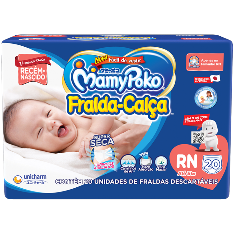 MamyPoko Fralda-Calça™ / RN